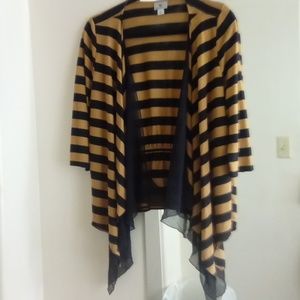 Brown & Black striped jacket